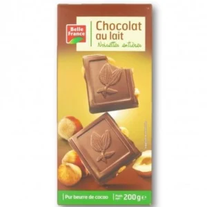 Belle France - Chocolat au Lait Noisette - 200gr