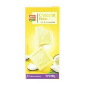 Belle France - Chocolat Blanc Noix de Coco - 200gr