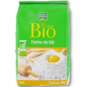 Belle France -Farine de Blé - 1Kg - Bio