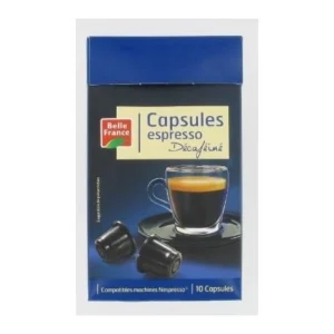 Belle France - Espresso Decaffeinato - 10 Capsules