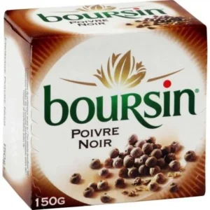 Boursin - Poivre Noir - 150gr