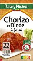 Fleuri Michon - Chorizo de Dinde - 100gr - Halal