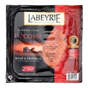 Labeyrie - Saumon Alantique Fumé - 75gr