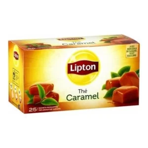 Lipton - Thé Noir Caramel - 25 Sachets