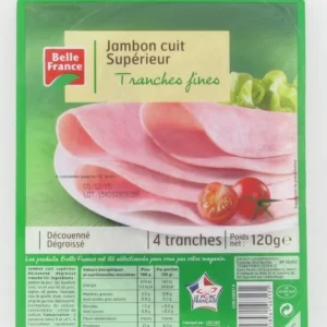Belle France - Tranches Fines Sans Couenne - 120gr