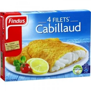 Findus - Cabillaud Sauvage Surgelé - 400gr