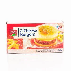 Belle France - 2 Cheese Burgers - 260 g