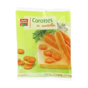 Belle France - Carottes en Rondelles - 1Kg