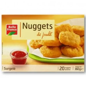 Belle France - Nuggets de Poulet Surgelés - 360 g