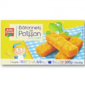 Belle France - Bâtonnet Poisson Panés - 300gr
