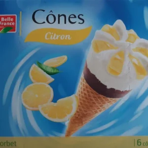 Belle France - Cônes Citron - 6x