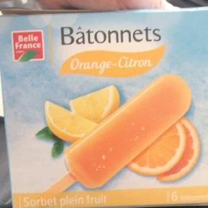 Belle France - Bâtonnets Orange Citron - 1 L
