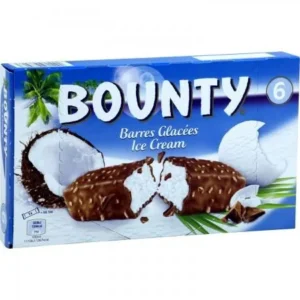 Bounty - Barres Glacées Icem Cream - 6x39,1gr