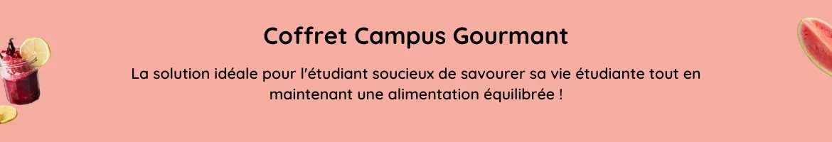 Distributeurdefood-Coffret Campus - Panier